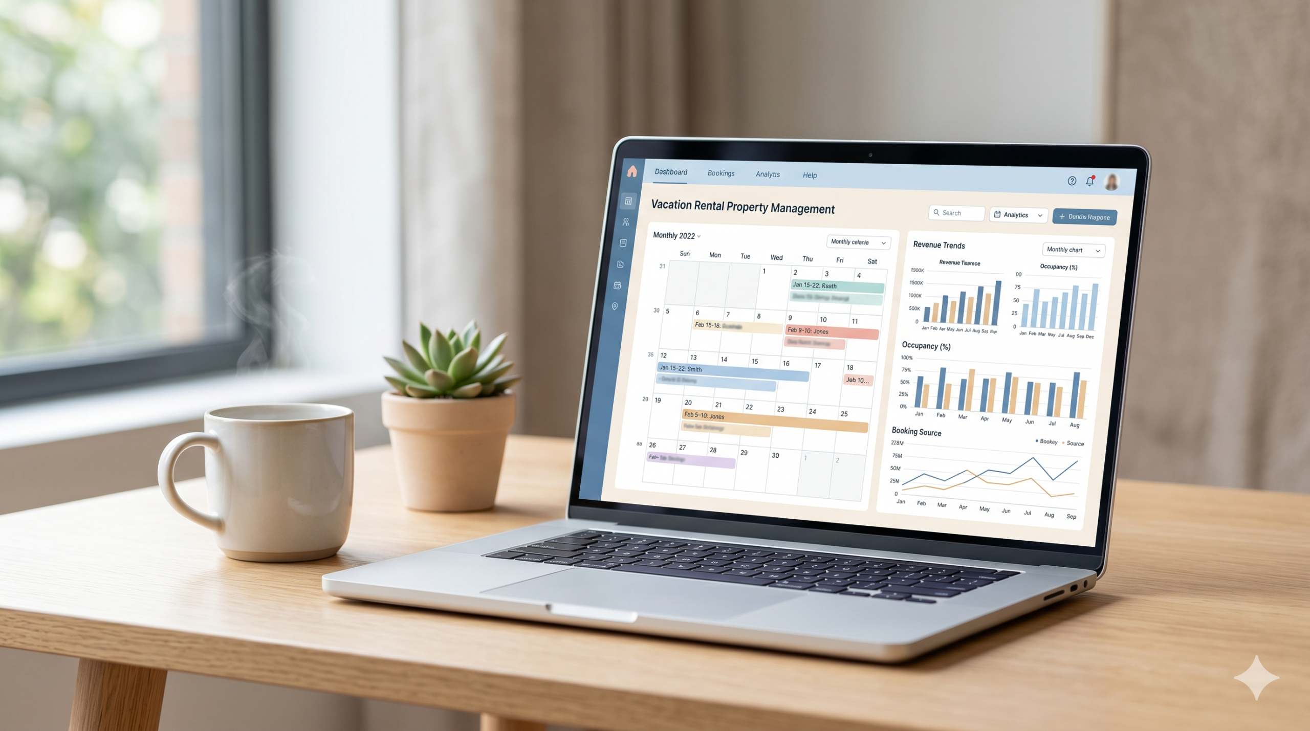 Hospitable review 2026 dashboard screenshot