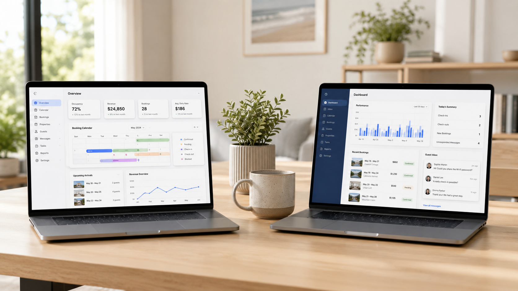 Hostaway vs Lodgify 2026 comparison side by side